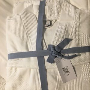 West Elm Geo Waffle Bathrobe